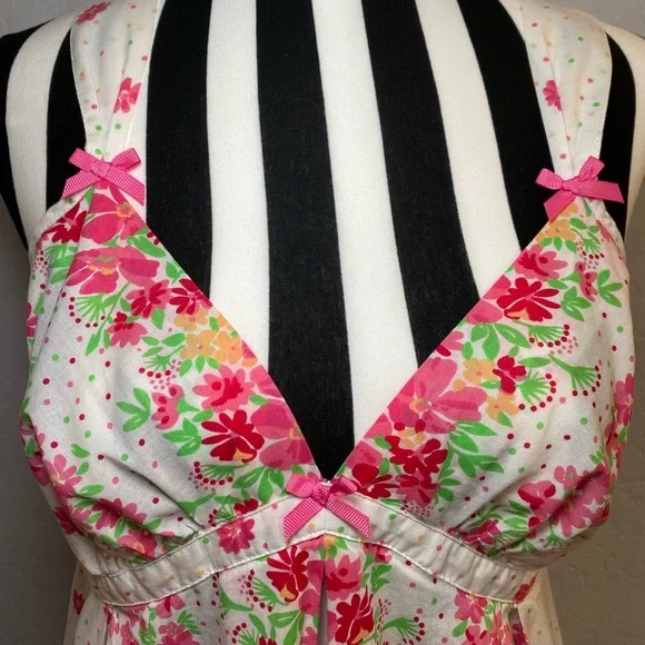 Betsey Johnson Floral Cotton Nightie - Picture 3 of 8